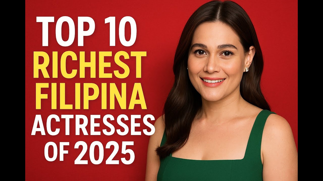 Top 10 Richest Filipina Actress of 2025
