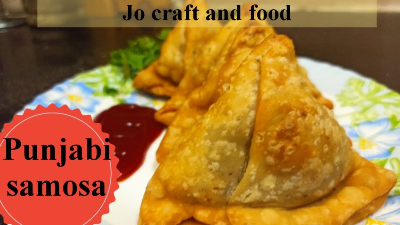 How To Make Crispy Punjabi Samosa . Evening snack. (.പഞ്ചാബി സമോസ)