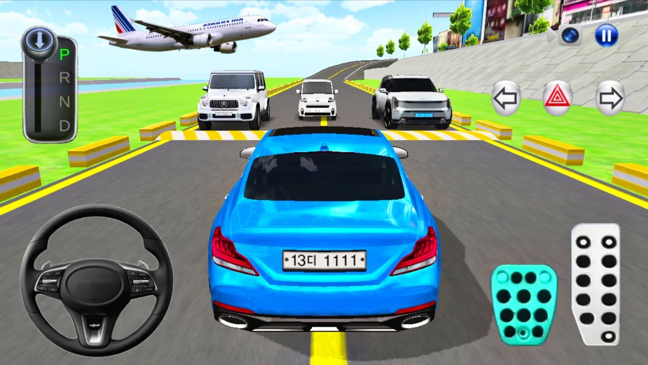 New Red Mercedes G63 Car Stuck in Riverbed | 3D Driving Class 2025 - Android Car Game Gameplay 🎮