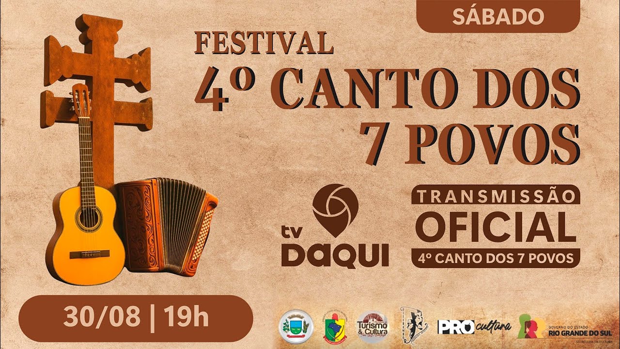 Festival 4º Canto dos Sete Povos - 2º Dia