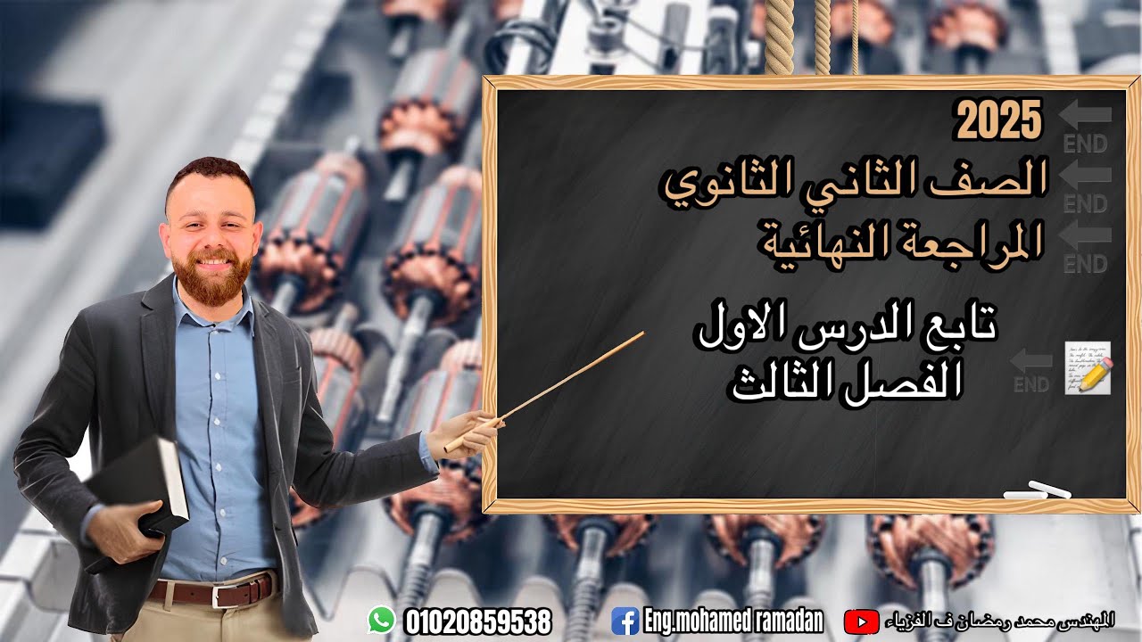 شرح قانون فاراداي وقاعدة لنز #1