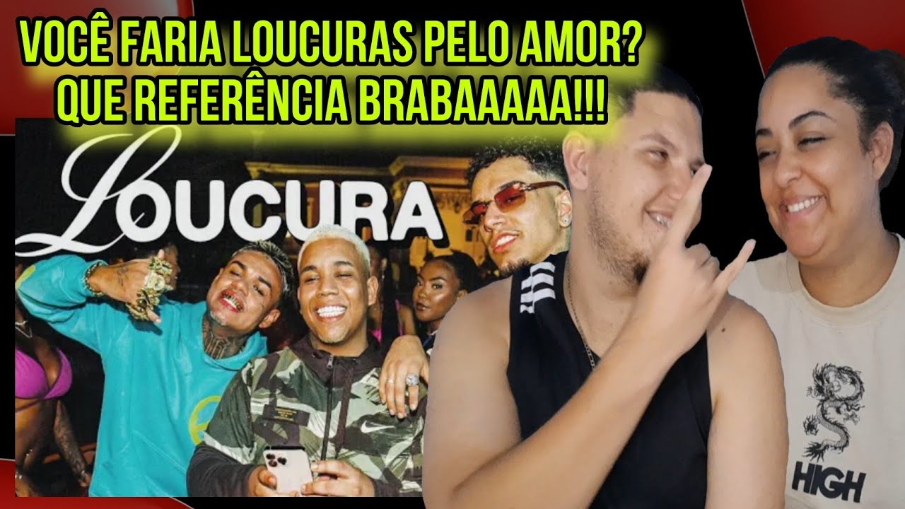 CASAL ON REACT - BORGES - LOUCURA - FT CABELINHO E VEIGH