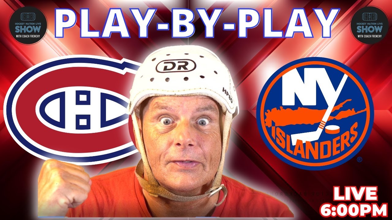 🔴 LIVE 🏒 Montreal Canadiens vs New York Islanders | Eastern Conference Battle