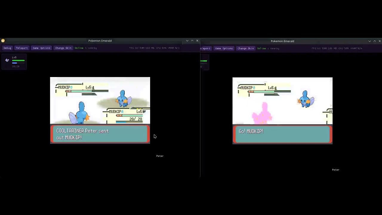 Pokemon Emerald PC Port - Online Mode Link Battles