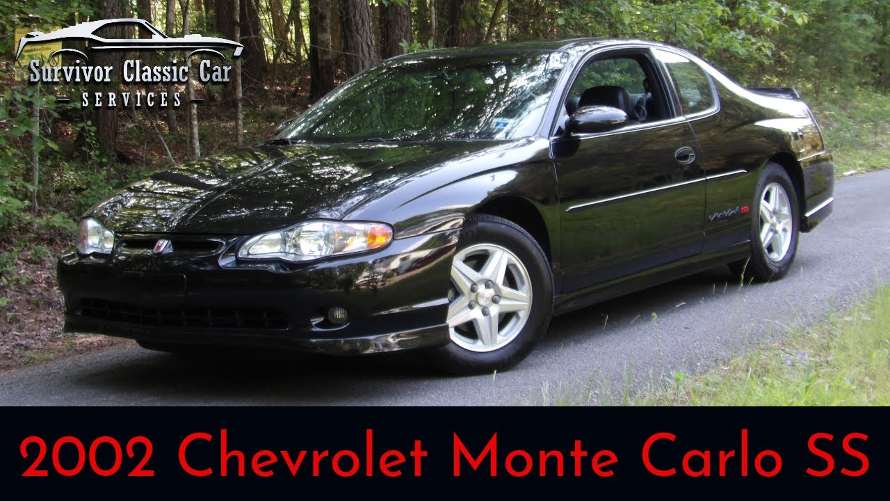 2002 Chevrolet Monte Carlo SS low miles, loaded, clean Carfax for sale Survivor Classic Cars