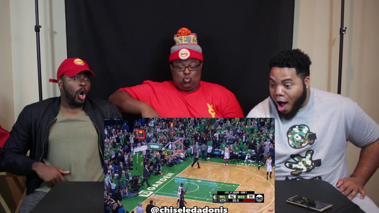 CHISELED ADONIS - 2018 NBA Playoffs Round 1 Game 1 Highlight Commentary - REACTION