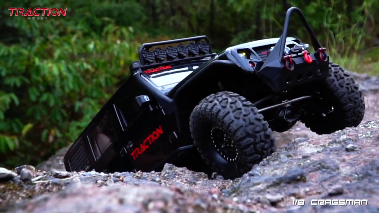 Traction Hobby 1 8 Scale Trail RC Crawler Cragsman Performance Show
