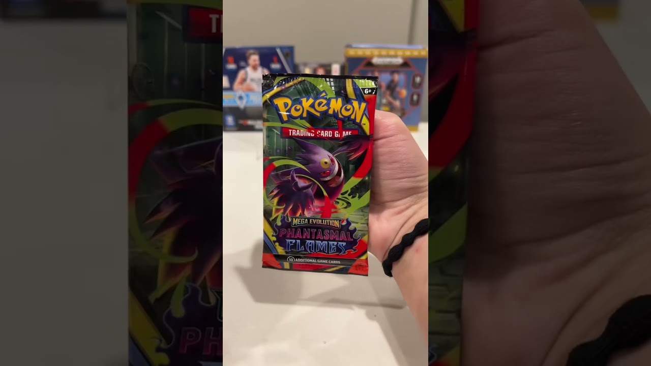 Pokémon Phantasmal Flames blister pack. 
