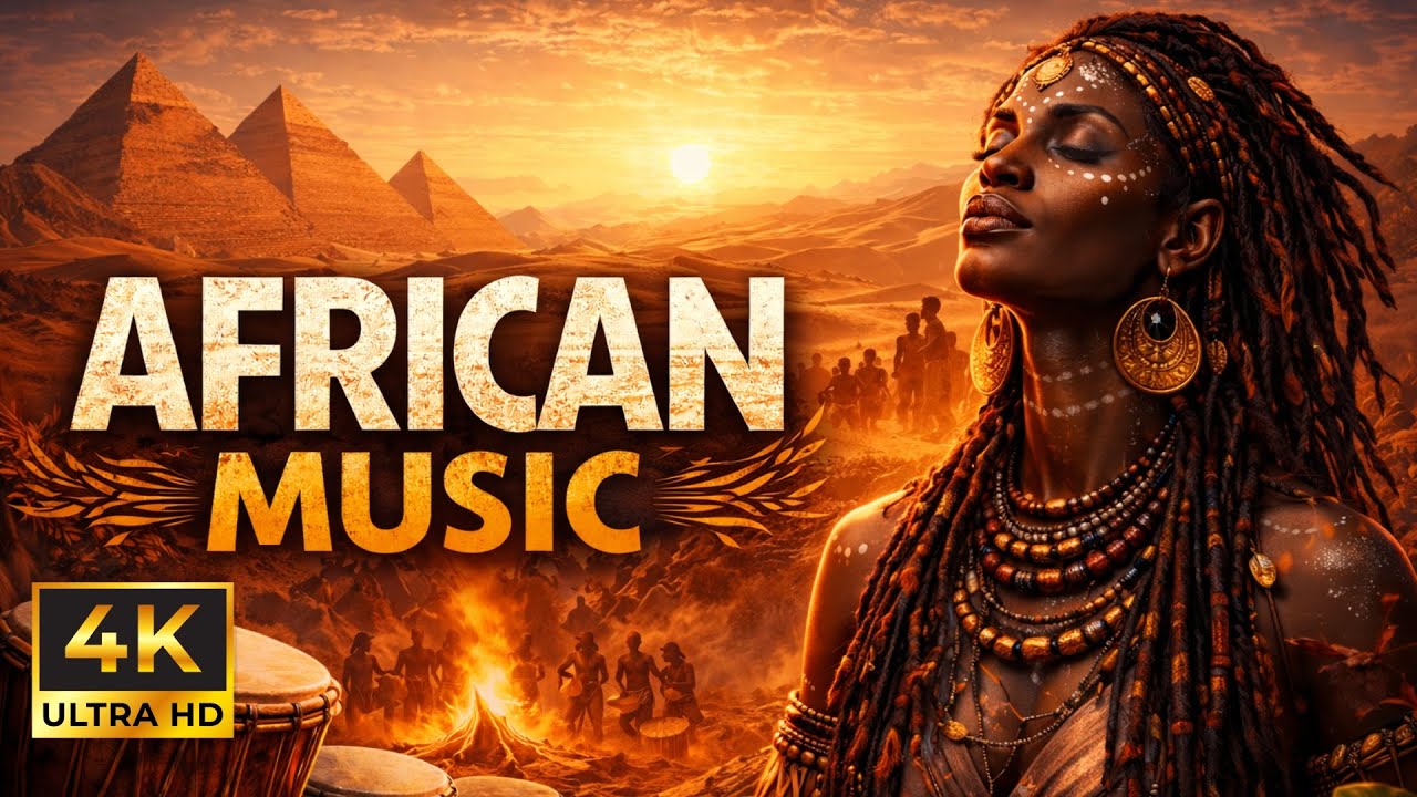 🖤 AFRICAN MUSIC | Ancient Tribal Rhythms & Spiritual Journey