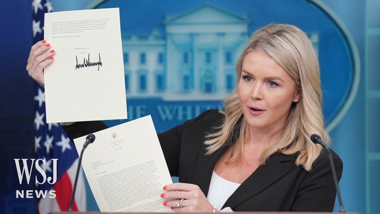 White House Says Trump Will Extend &lsquo;Reciprocal&rsquo; Tariff Deadline to Aug. 1 | WSJ News