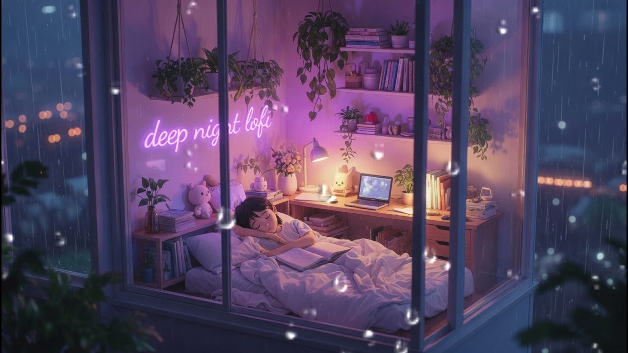 Rainy Night LoFi – Relaxing Beats to Study, Sleep & Chill