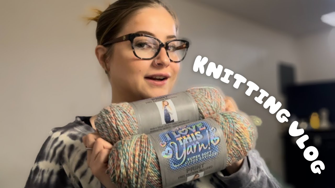 Knitting vlog | Starting the brain stew pullover! 