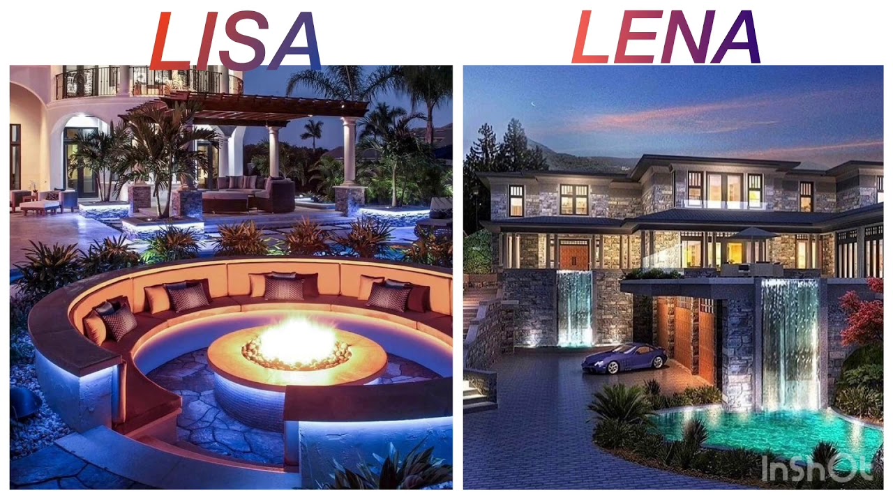 Lisa or Lena ❣️ #20 luxurious houses