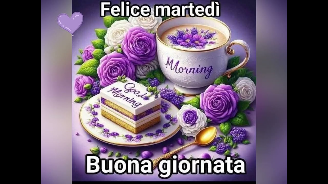 Buongiorno e buon martedì 🦋🌻