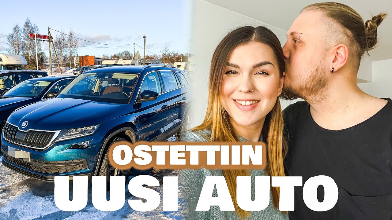 MEID&Auml;N PERHEEN UUSI AUTO 🚗 MY DAY