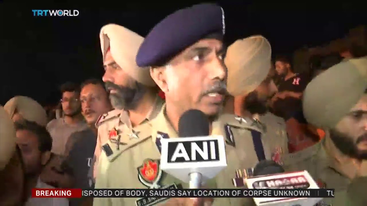 At least 60 people dead after train ploughs through crowd in India