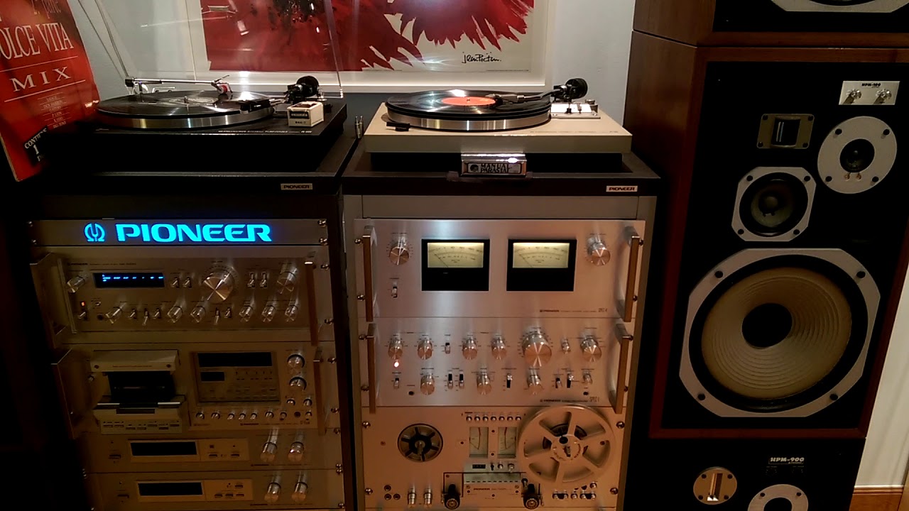 PIONEER PL-512/512X TURNTABLE.AWESOME SOUND.