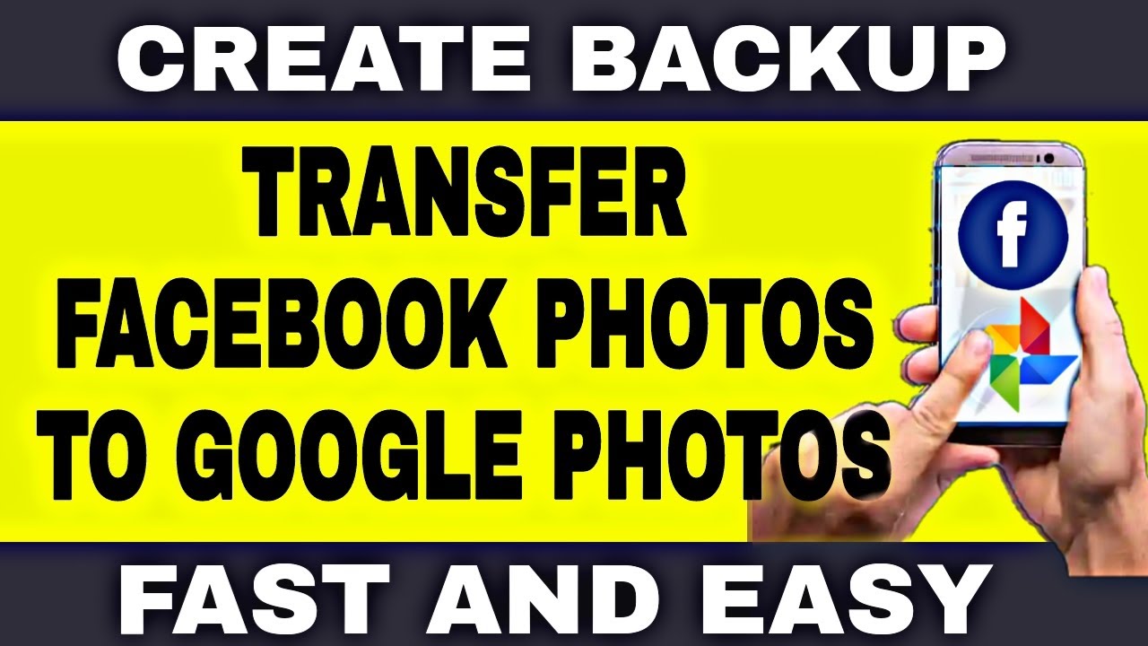 How To Backup Facebook Photos To Google Photos.
