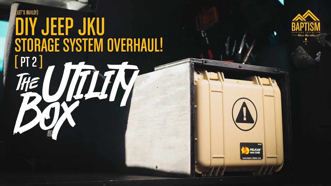 Ремонт системы хранения Jeep JKU своими руками, часть 2: вспомогательный ящик