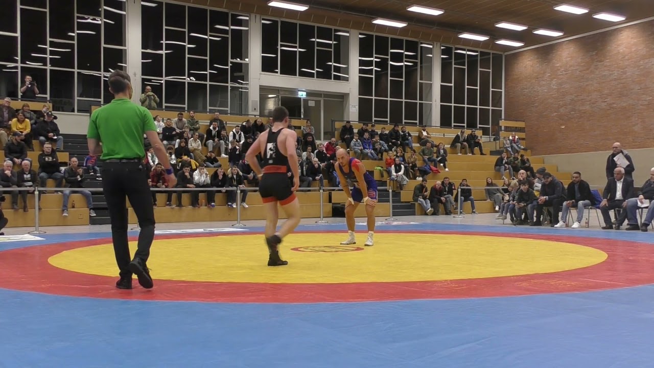 Gr.-röm. 75A Aaron Bellscheidt Frank Stäbler 0:4 TÜ 0:15 04:17