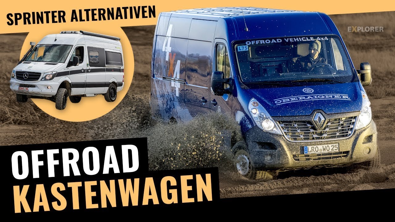Offroad Campingbus – 🚐 – Alternativen zum Sprinter 4x4 Kastenwagen