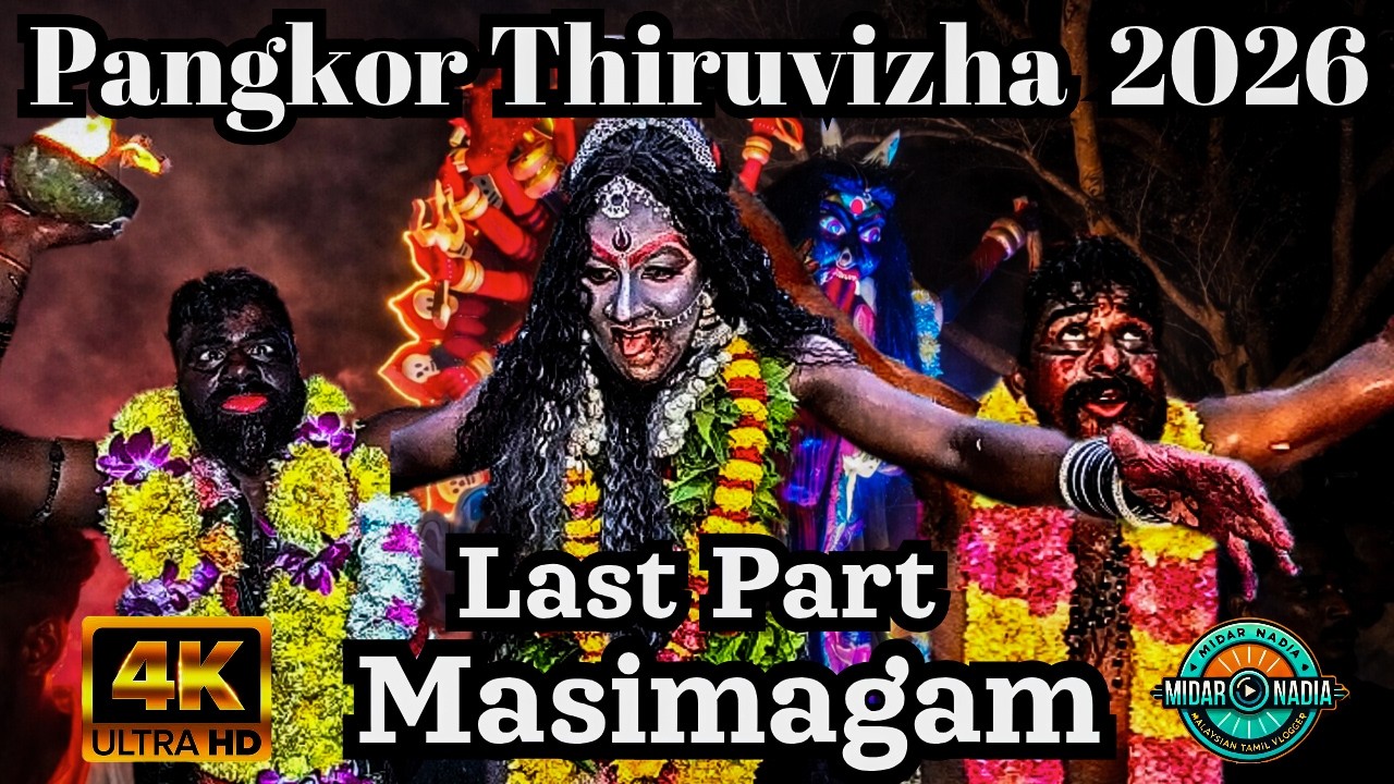 Pangkor Masimagam Thiruvizha 2026 Last Part 🔥 Grand Beginning | Sri Pathira Kaliamman Pangkor Perak