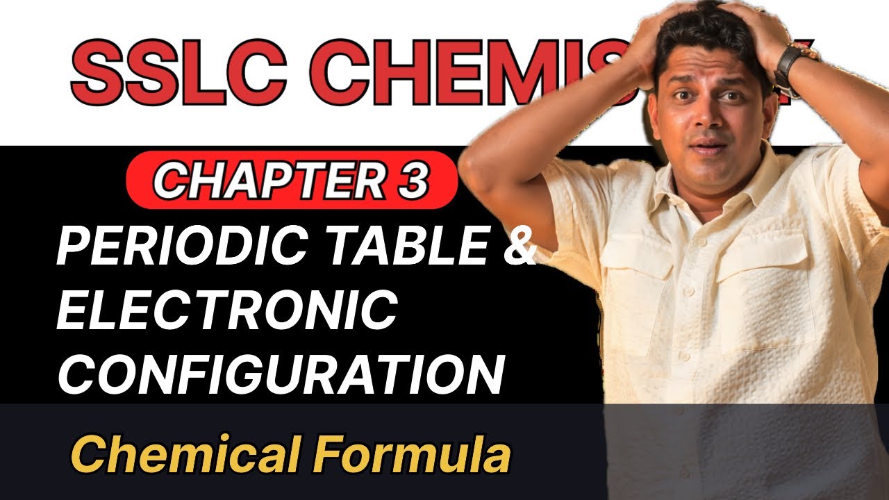 SSLC Chemistry | Periodic Table And Electronic Configuration | Chemical Formula | Insight 