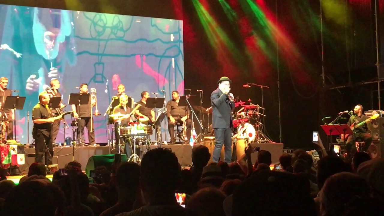 Maestra Vida - Ruben Blades - en Madrid 2017 - Noches del Botánico
