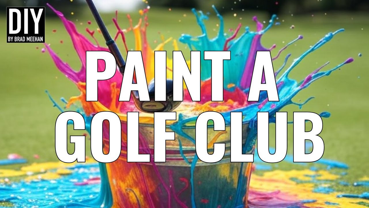 How to Paint a Golf Club ASMR