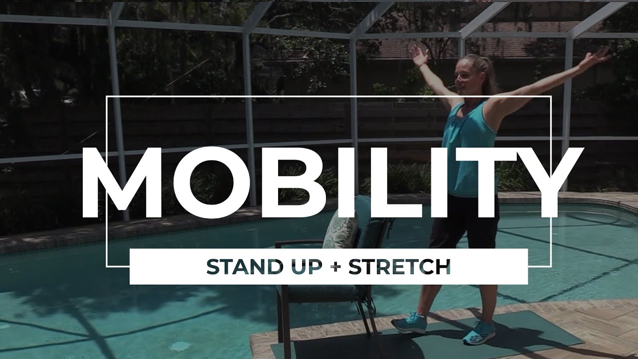 Stand Up + #Stretch  | Energy boost #stretches #stretchesforofficeworkers improve blood flow focus