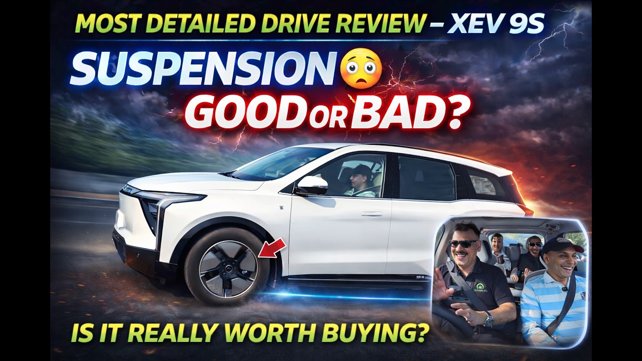 😳 Suspension Shocked Me! Mahindra XEV 9S Most Detailed Drive Review |