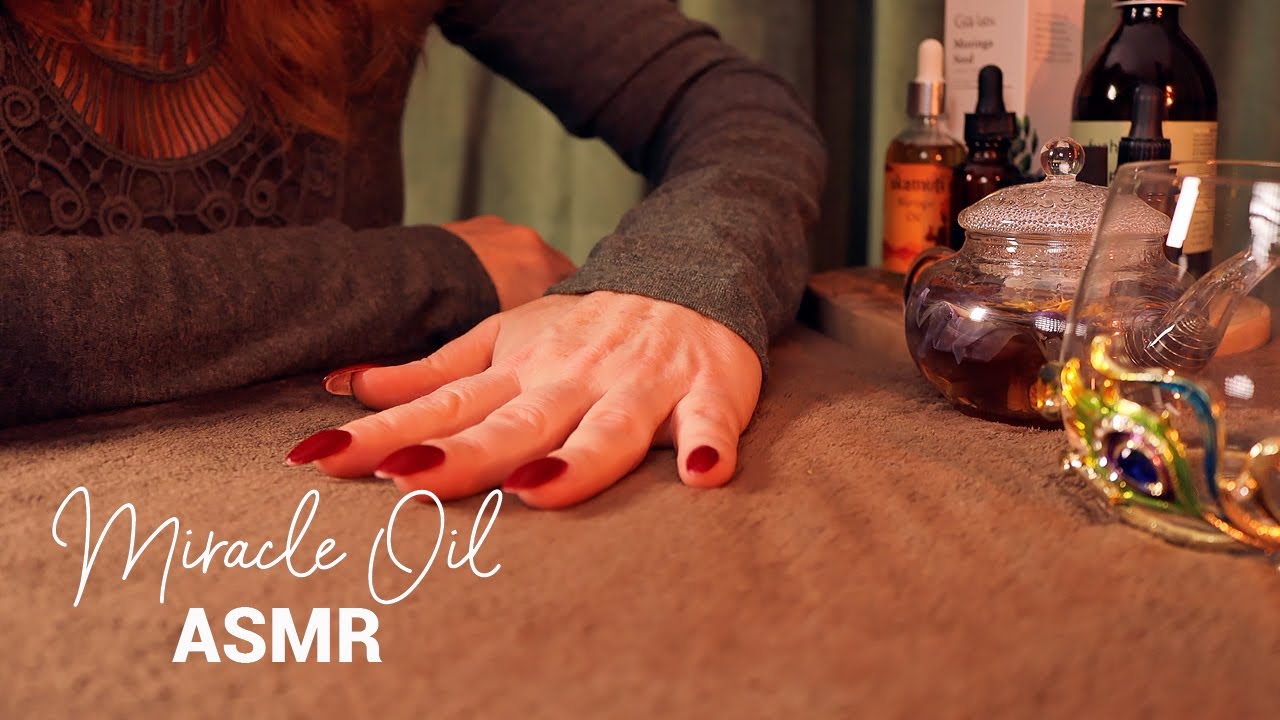 Miracle Facial Oil 💤 Sleepy ASMR 💤 Softly Spoken, Bottles & Reading