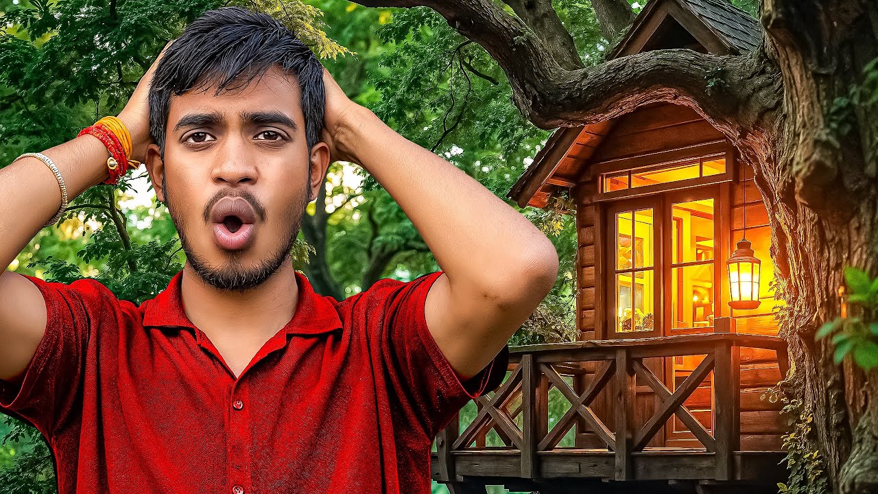 We Made a Luxurious Tree House 😱 | हमने पेड़ पे बना दिया शानदार घर 