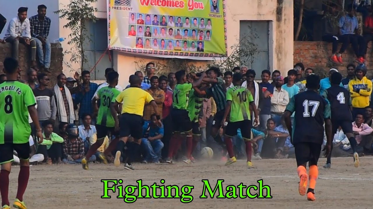 FIGHTING MATCH ! FINAL MATCH || DOSTI BROTHER VS RENGALI F.C || KHINDA FOOTBALL TOURNAMENT 2023