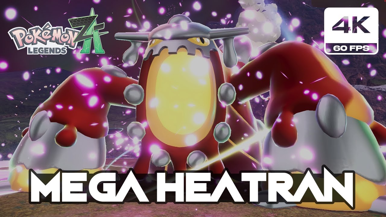 Pokemon Legends Z-A - Rogue Mega Heatran Boss Fight [Mega Dimension DLC]
