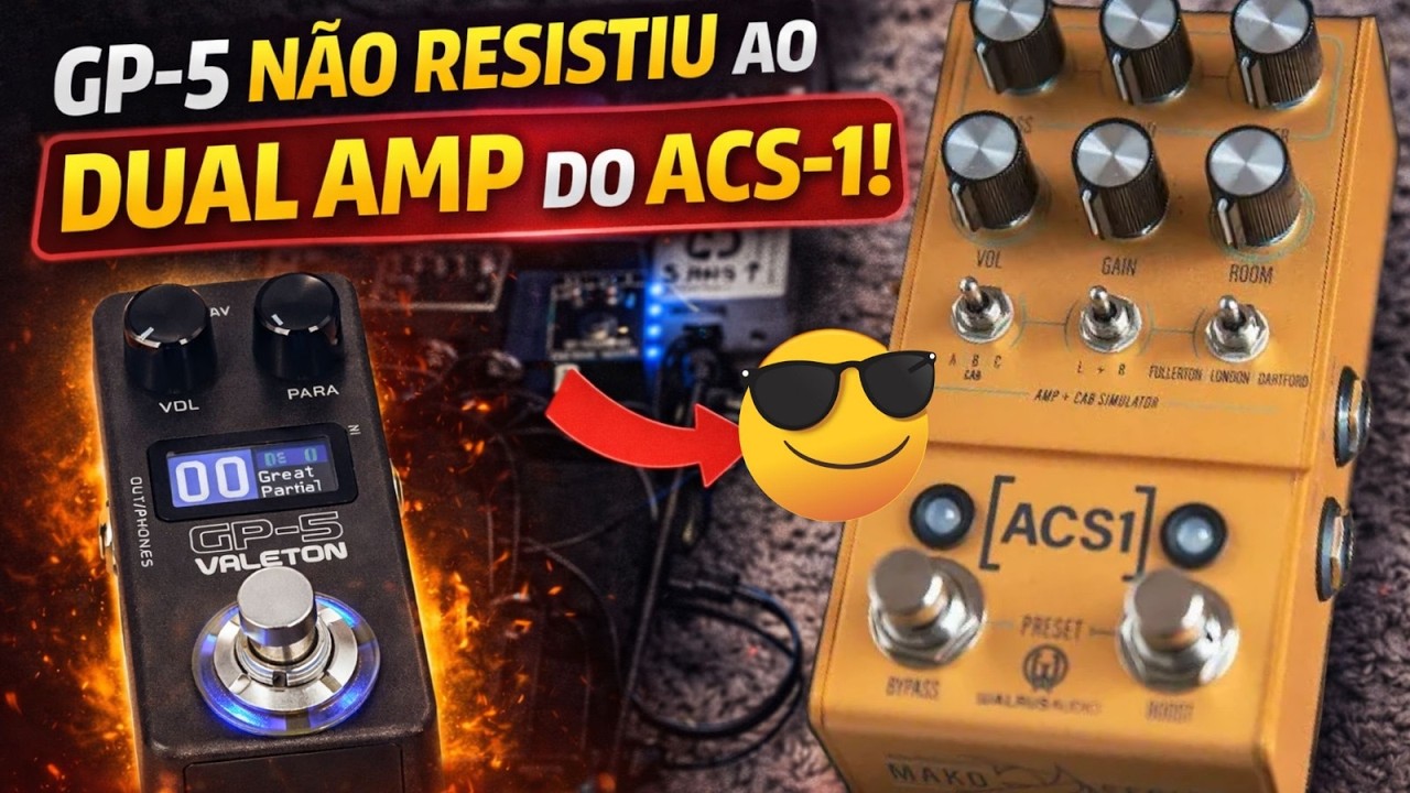 Nem Dream, Nem GP-5 Agora Chegou O ACS-1 Com Dual-Amp !