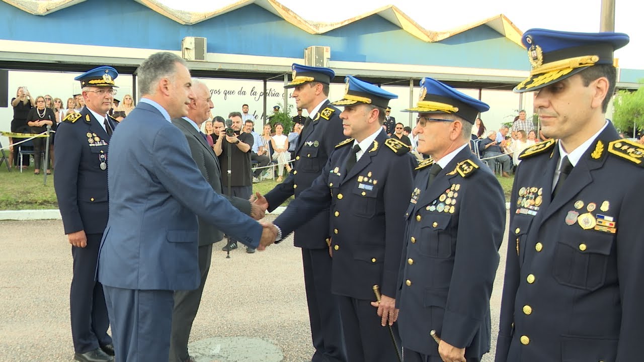 Imágenes del presidente Yamandú Orsi en asunción de autoridades del Ministerio del Interior