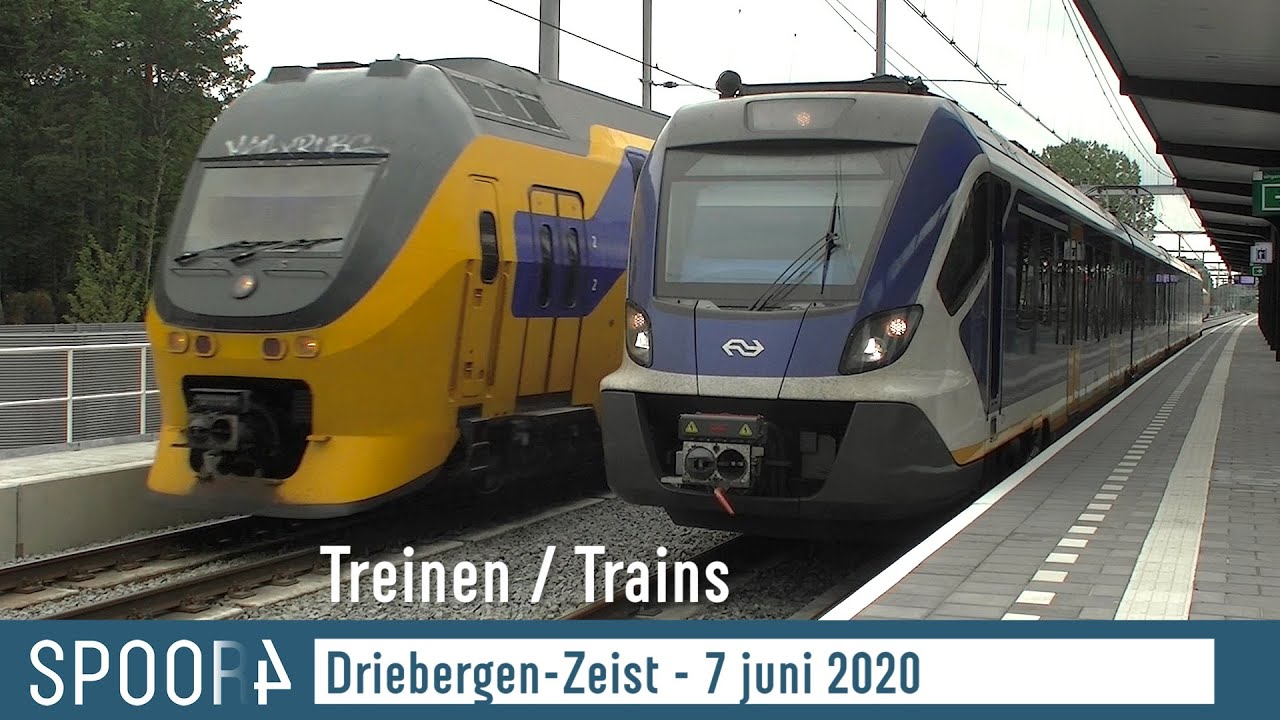 Treinen in Driebergen-Zeist - 7 juni 2020