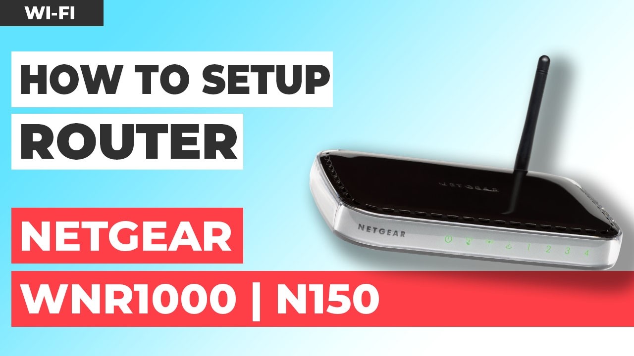 ✅ How to Set Up NETGEAR WNR1000 | How to Setup NETGEAR N150 WiFi Router