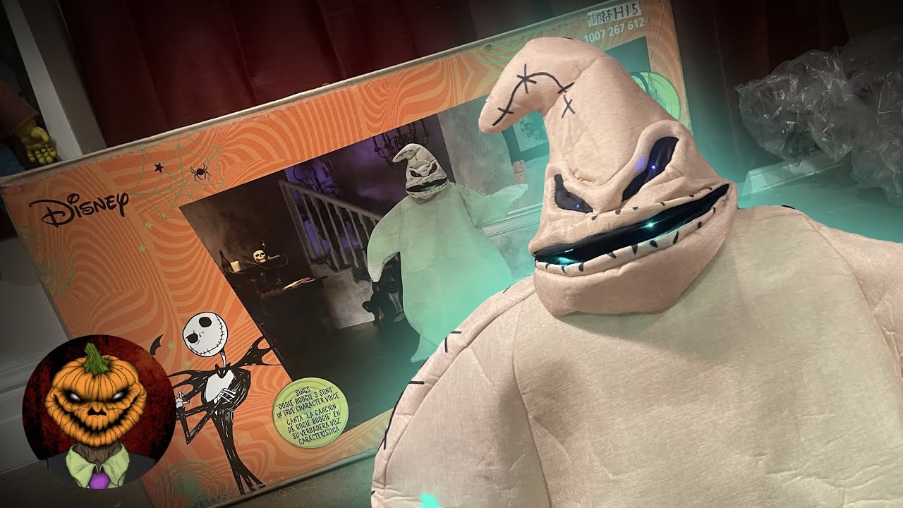 Oogie Boogie UNBOXING/SETUP & OVERVIEW - Home Depot 2022 Prop (Nightmare Before Christmas) 👻 🎃