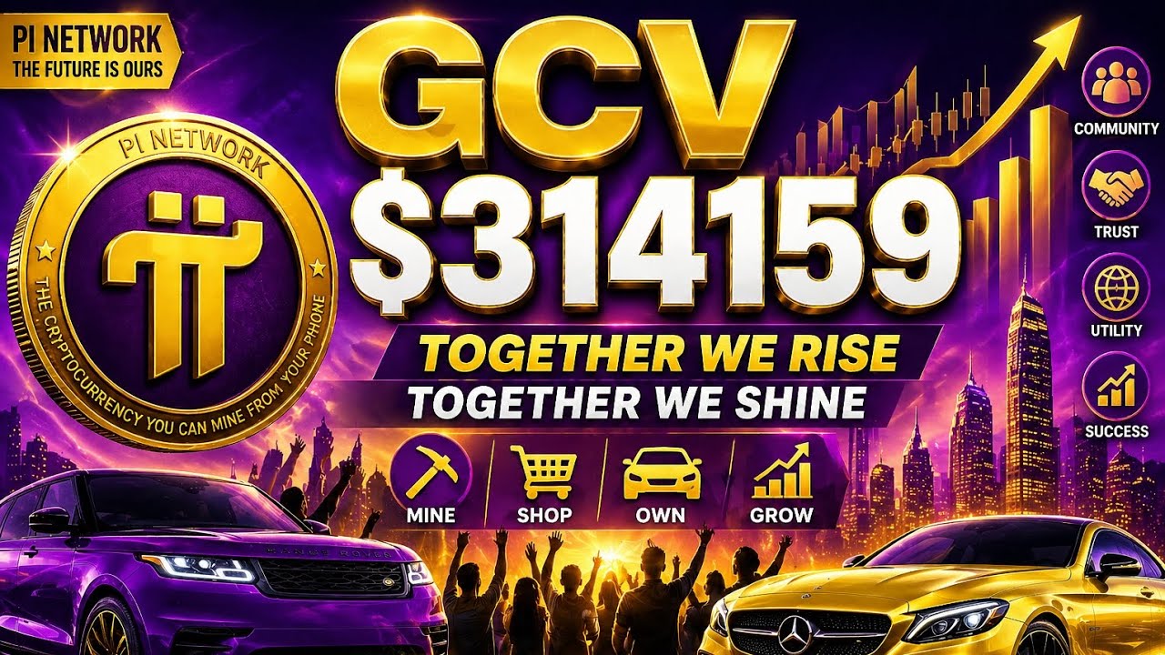 GCV $314159 🚗 Pi Network Car Dreams Are Coming | Official Song