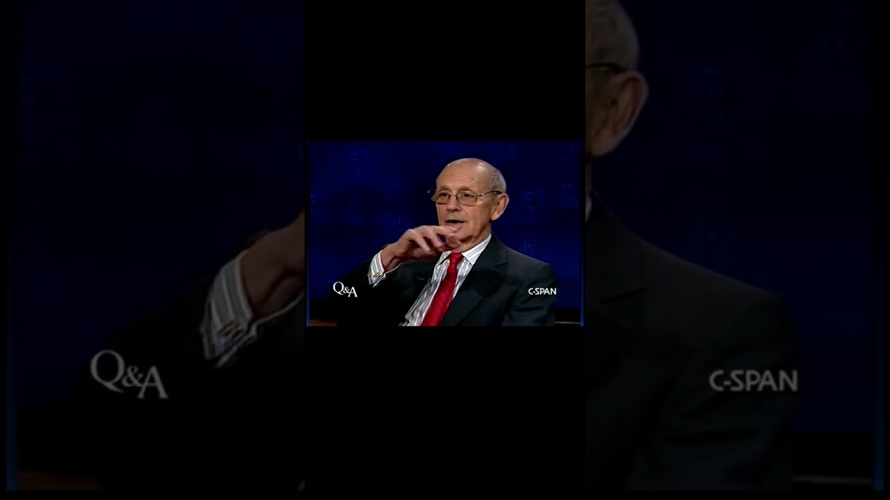 Stephen Breyer on where the separation of powers came from #shorts