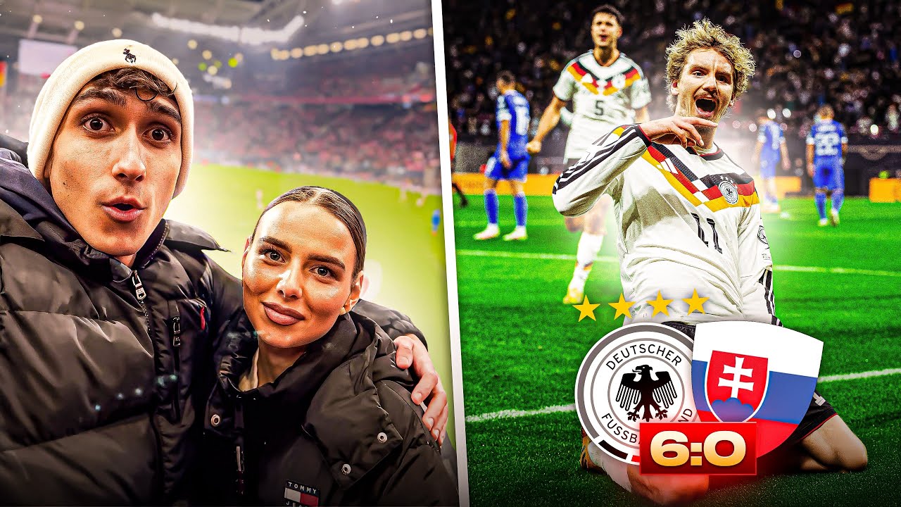 Deutschland 🇩🇪 vs. Slowakei 🇸🇰 | WM-Quali Stadion Vlog 🤩✅