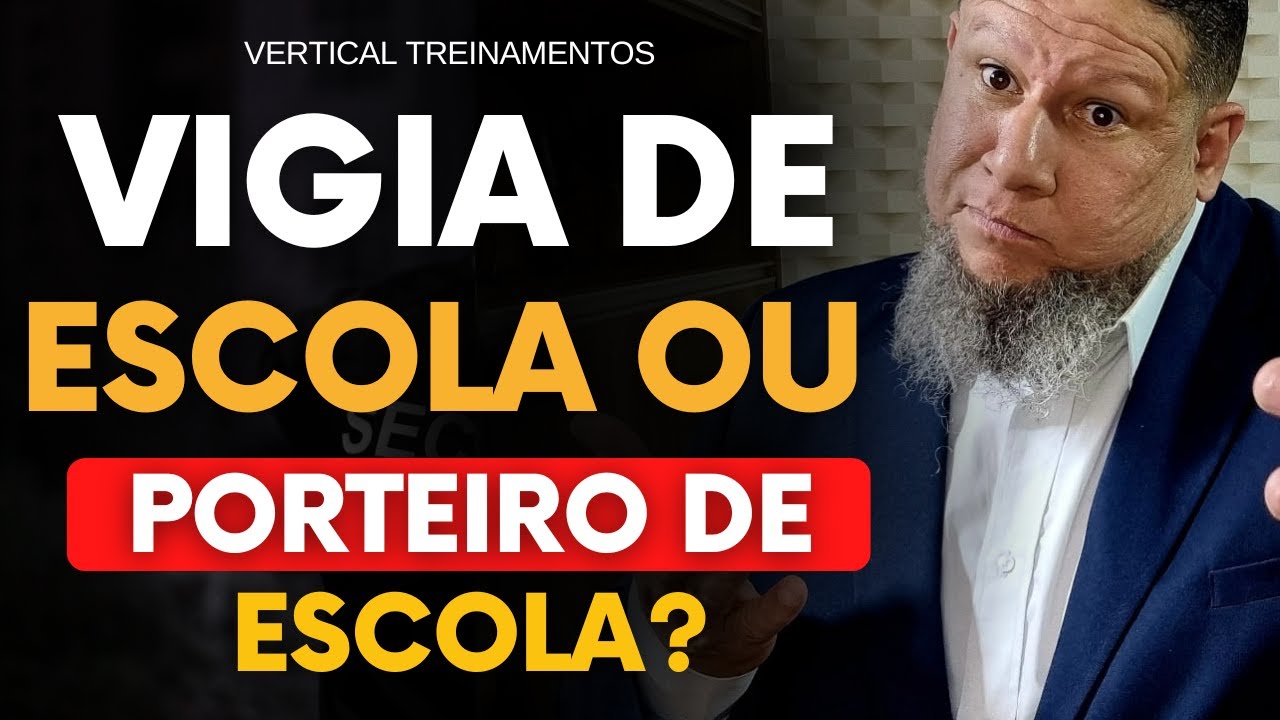 Vigia de Escola ou Porteiro de Escola saiba como funciona essa função