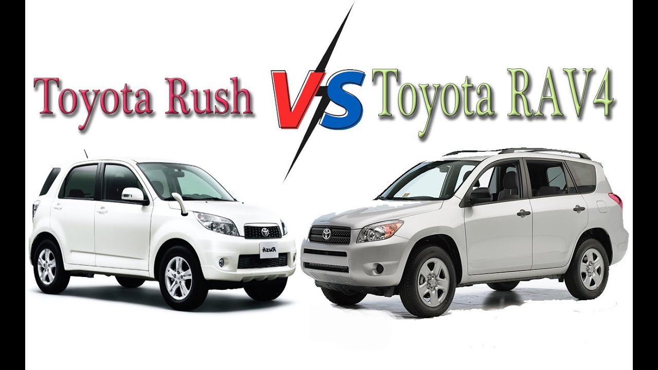 Toyota Rush 2006 vs Toyota RAV4 2006