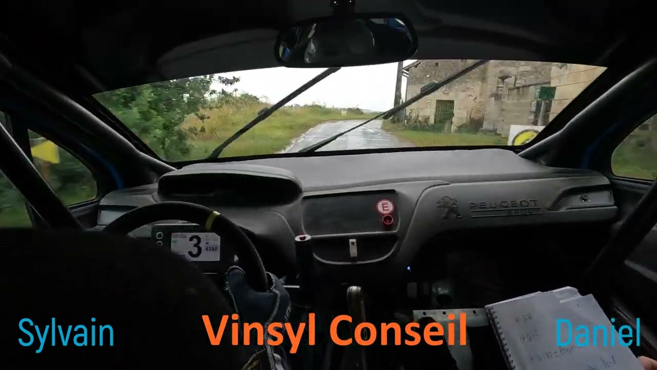 Rallye des Vins de Chinon 2022 - Sylvain MAHIER 208 R2 - ES2 Panzoult/Cravant