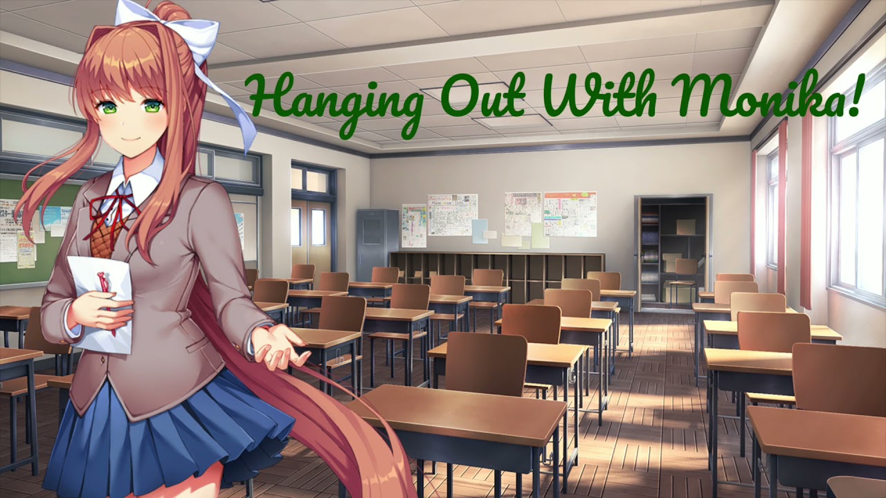 Monika X Listener | Hanging out with Monika! | DDLC ( Plus? ) ASMR | F4A