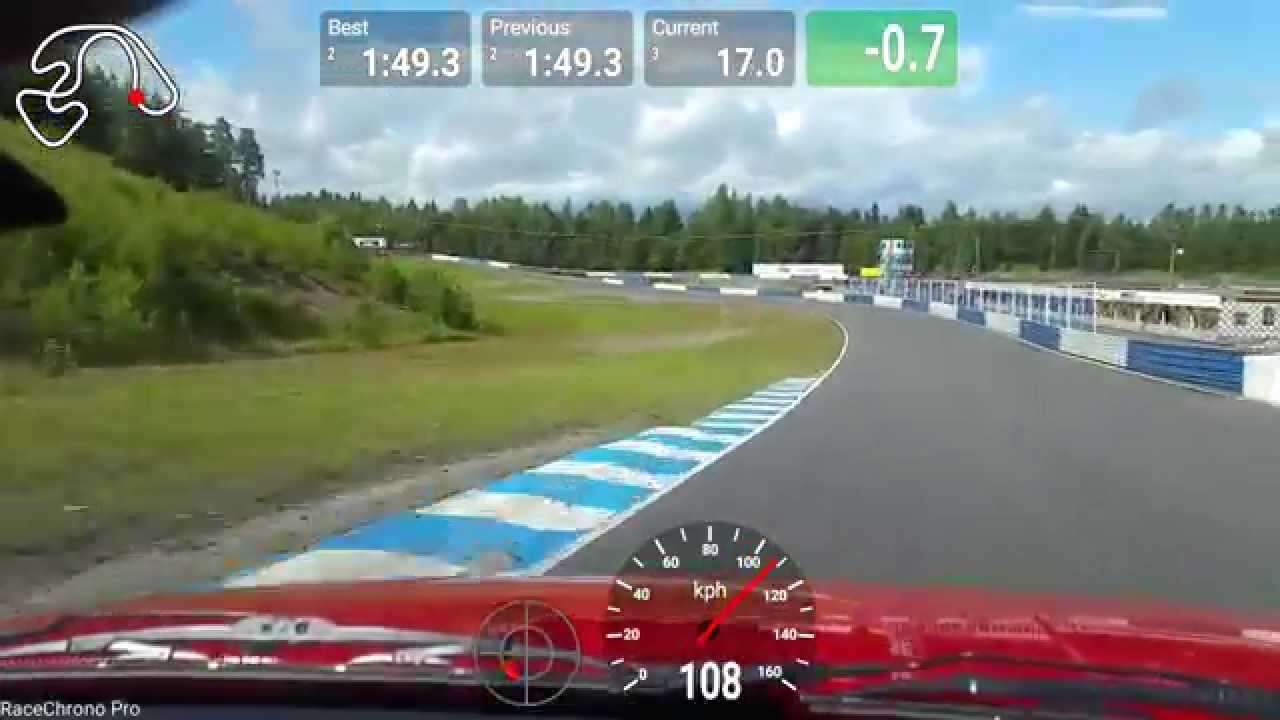 Porsche 944 S2 lap in Ahvenisto Race Circuit