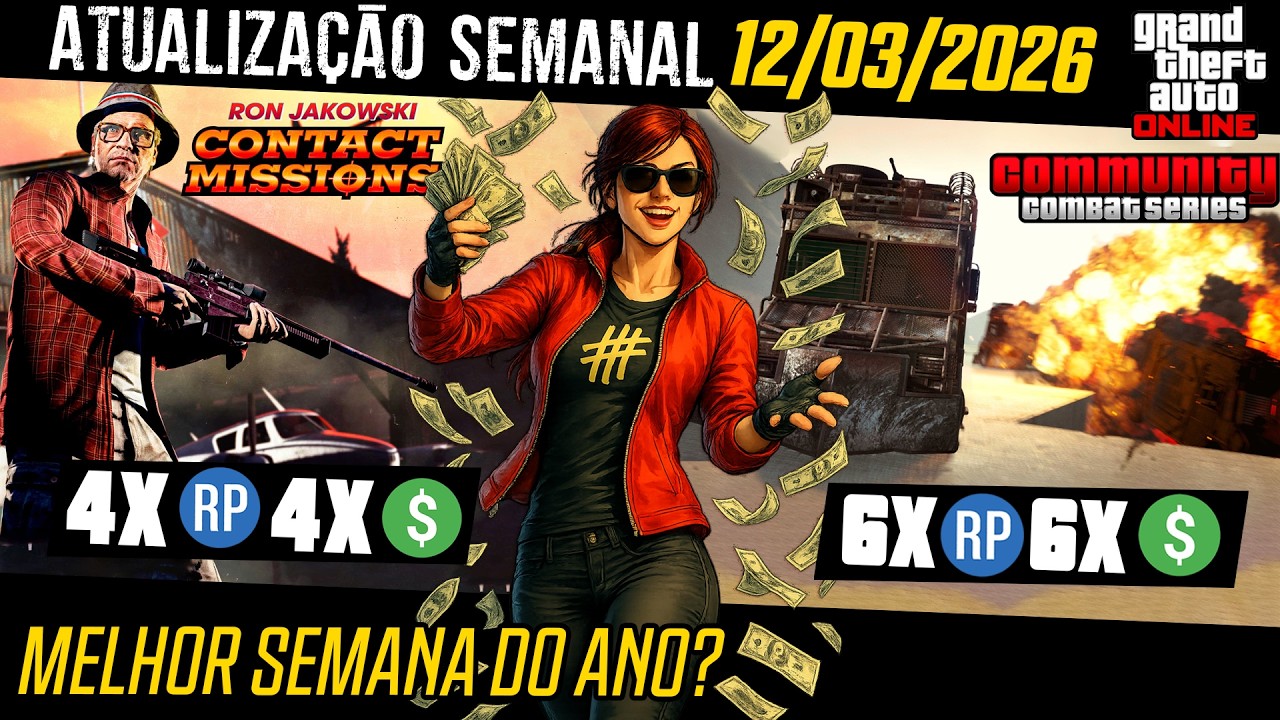 Atualização Semanal 12/03/2026 no GTA Online