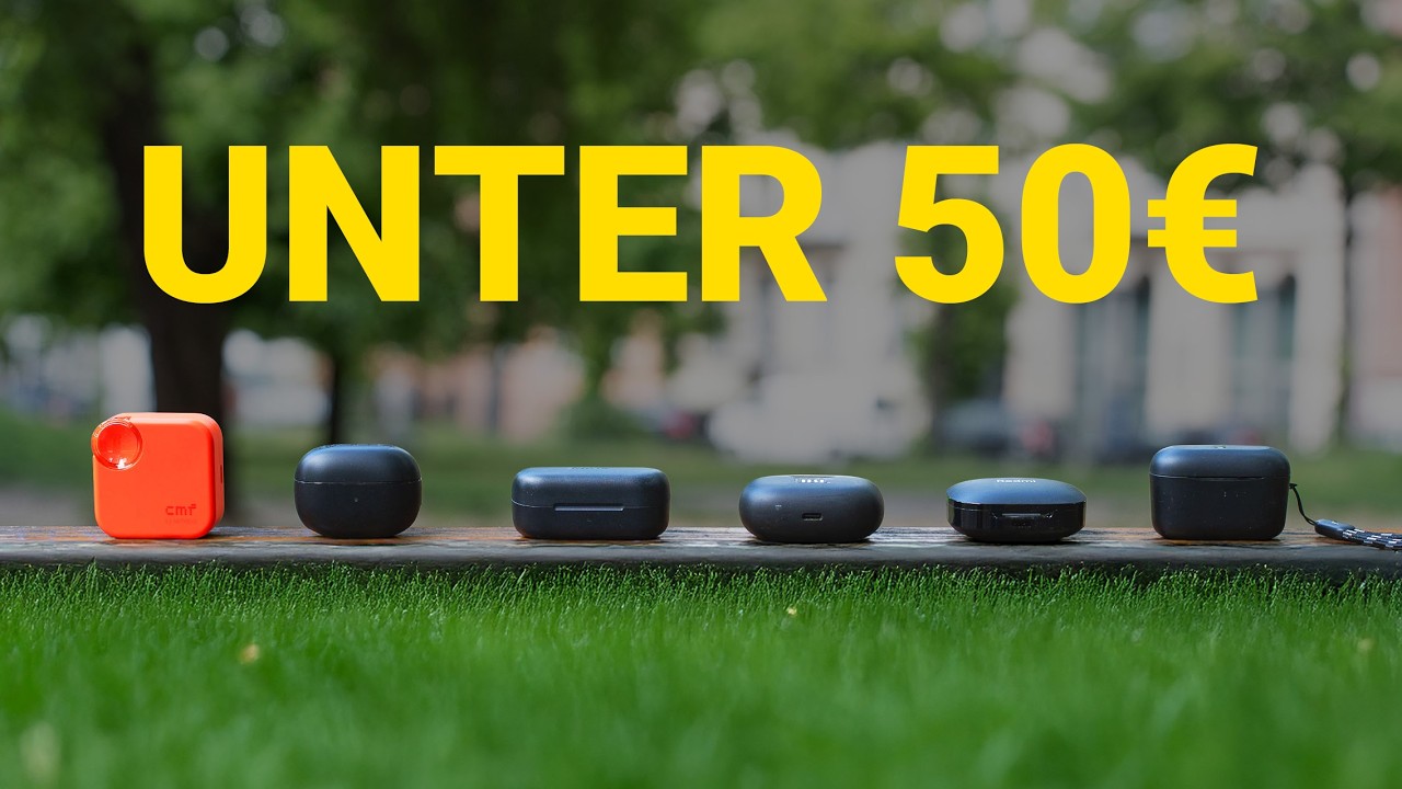 Top 6 In-Ear Bluetooth Kopfhörer für unter 50€ im Test | 2025 Edition